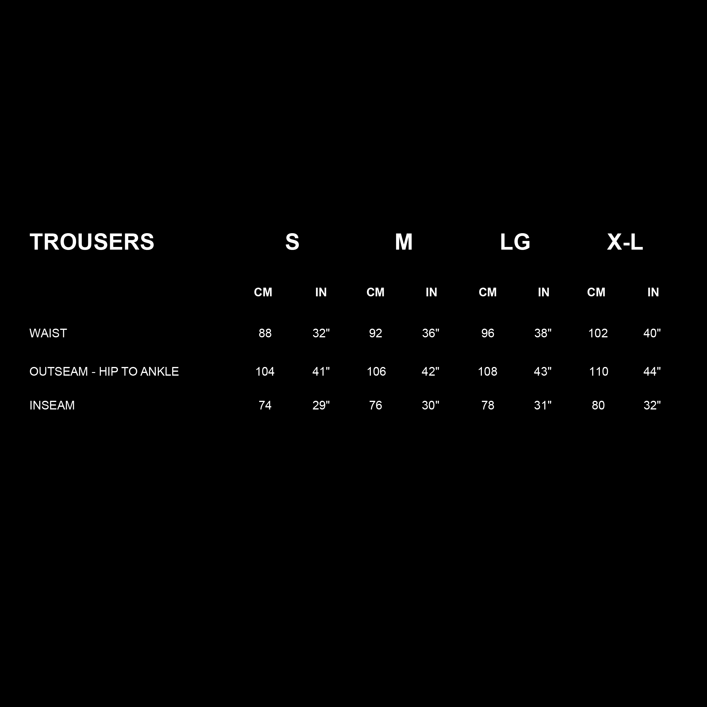 CLUTCH TROUSER
