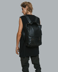 ABRAXAS Convertible Leather Backpack and Messenger bag